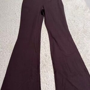 Chic Women's Brown Flare Pants